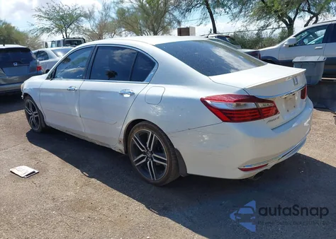 2016 Honda Accord Sport from USA, damaged, VIN 1HGCR2F52GA092039